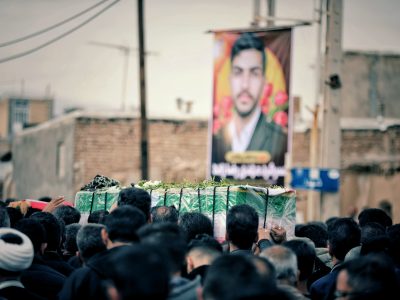 کلیپ مراسم تشییع شهید مهدی رضازاده