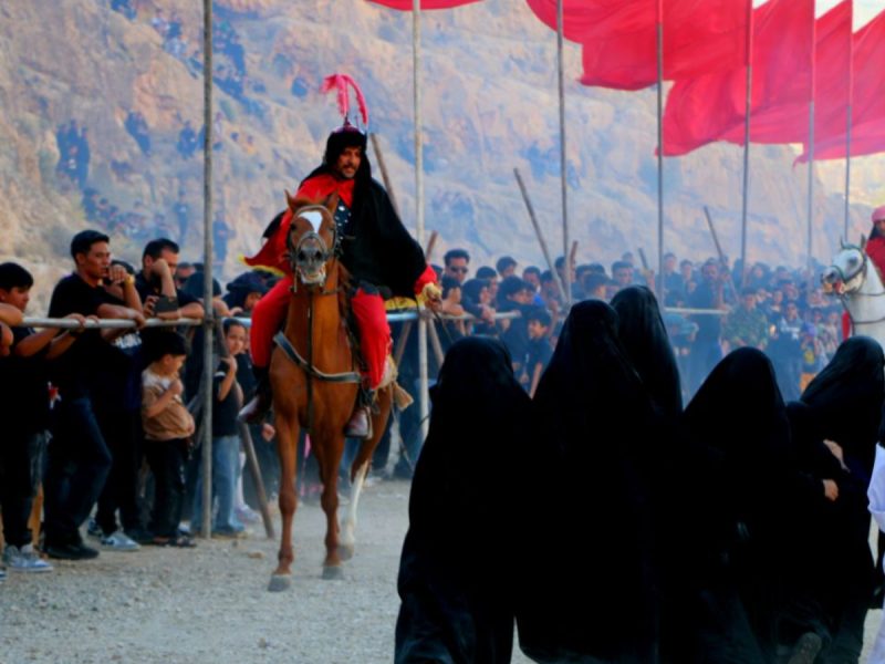 خیمه‌سوزان حسینی در جهرم برگزار شد
